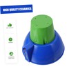 CAXUSD Floating Pool Chemical Dispenser with Temperature Gauge Durable Applicator