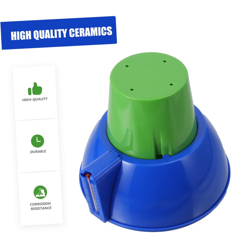 CAXUSD Floating Pool Chemical Dispenser with Temperature Gauge Durable Applicator