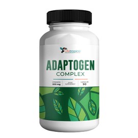 Lifetropics Adaptogen Complex | Plant-Based Supplement | Contains Ashwagandha, Rhodiola Rosea, Bacopa Monnieri | Rich in Withanolides, Salidrosides, Rosavins, Bacosides | 90 Vegecaps