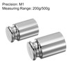 QUARKZMAN Set of 2 Calibration Weights 200 g 500 g