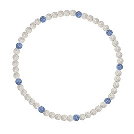 EXPHAIN Baseball Necklaces For Men Women Baseball Team Inspired Beaded Necklace Unisex Rhinestone Discoball Necklaces Jewelry-Gift For Baseball Team Lovers