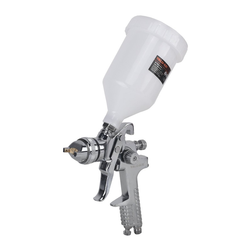 Valu-Air H827-B 20Oz HVLP Gravity Feed Air Spray Gun with