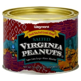 Wgmns Food You Feel Good About Peanuts, Virginia, Salted, 20 Oz