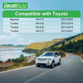 Dacall Engine & Cabin Air Filter Set for Toyota Sequoia V8-5.7L (2014-2022), Tundra V6-4.0L (2013-2014), Tundra V8-4.6L (2013-2019), Tundra V8-5.7L (2013-2021). Replace CA11895, CF10285