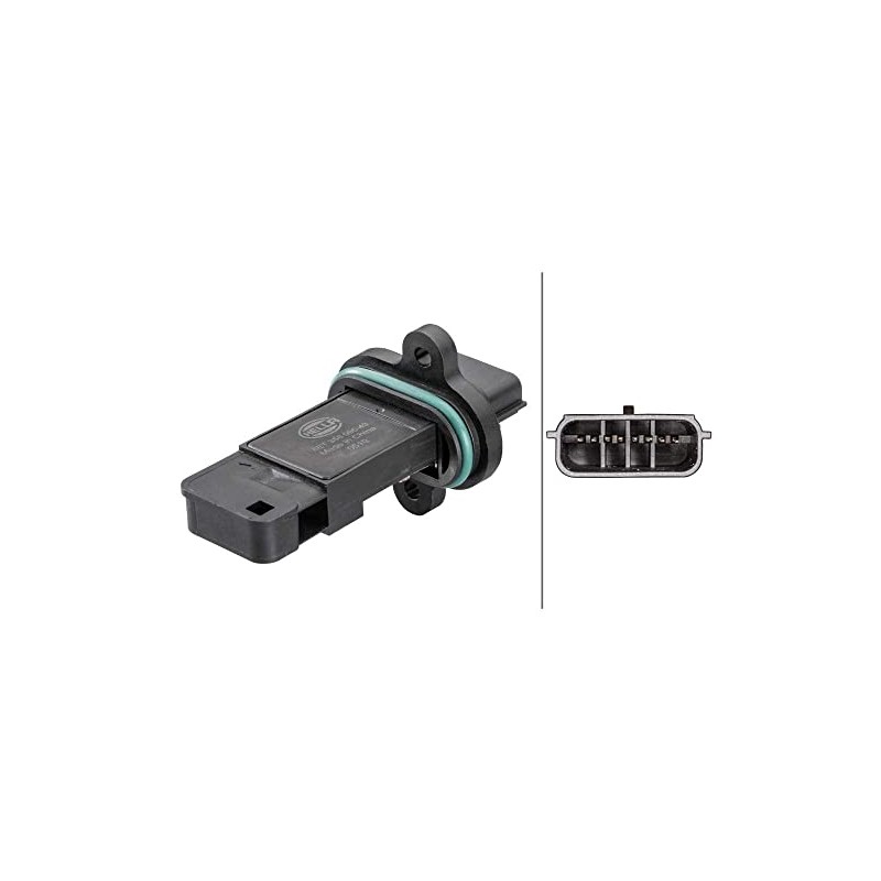 HELLA 8ET 358 095-431 Air Mass Sensor - Bolted -