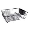 Smart Design Dish Drainer Rack Large -Includes Moveable Cutlery Cup