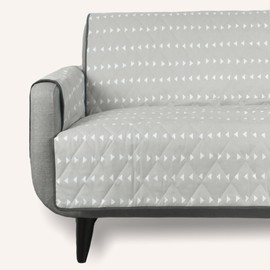 Molly Mutt 3-Seater Non-Slip Furniture Protector and Couch Cover for Dogs & Pets – Durable 100% Cotton Canvas and Non-Toxic Materials - 70” Wide x 78” Long