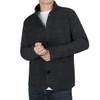 yoeasy Men's Blazer Collar Long Sleeve Button Knit Cardigan Casual