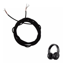 Beats By Dre Pro Monster Internal Main Wire Repair Parts Part 3 Core 1.2MM Black