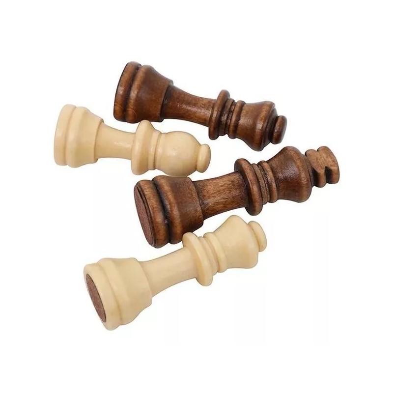 Didacti Juegos Ajedrez De Madera Tablero Plegable De Lujo Chess