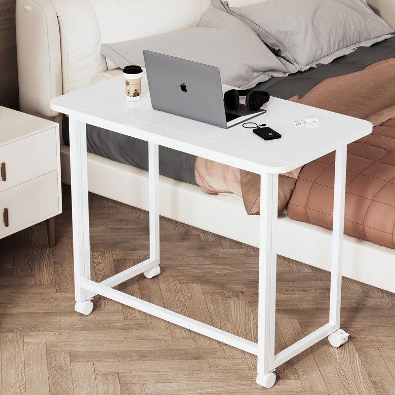 Serxis Folding Desk,Not Require Assembly,Small Foldable Desk 31.5" for Small