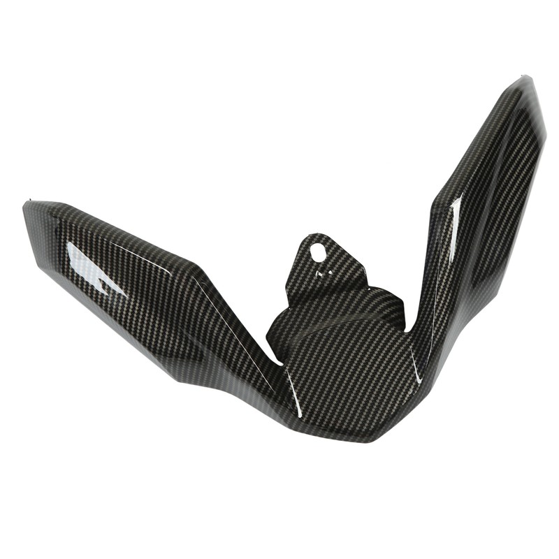 Motorcycle Front Beak Cover Carbon Fiber Style Fairing Wheel Extender