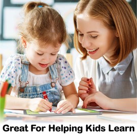 Fosmon Tablet Pens Graphic Tablet Pens Smartphone Stylus Pens Youth Series Children's Pens Touch Pen Compatible with Apple and Android Tablets and for Mobile Phones (Pack of 10)