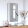 Flash Furniture Jada Wall Mirror for Bathroom, Vanity, Entryway, Dining