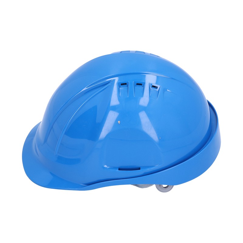 Blue Breathable ABS Hard Hat Adjustable Anti‑Smash Comfortable Helmet for
