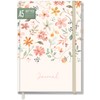 paper&you® Bullet Journal Dotted A5 with Elastic Band "Wild Blossoms"