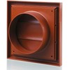 Blauberg Terracotta Gravity Grille 125 mm - 5 inch External