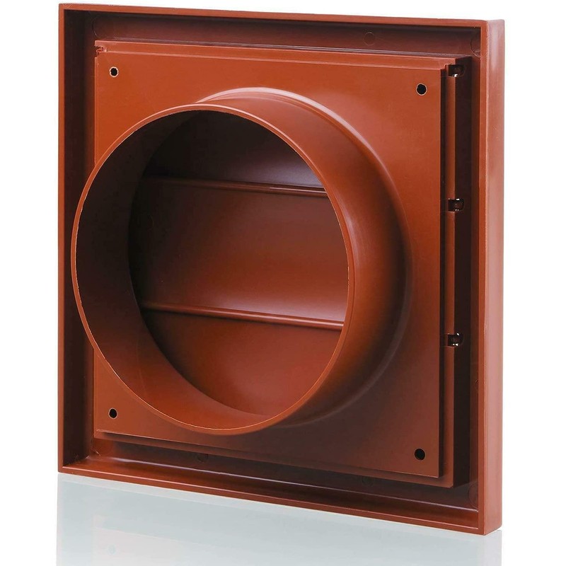 Blauberg Terracotta Gravity Grille 125 mm - 5 inch External
