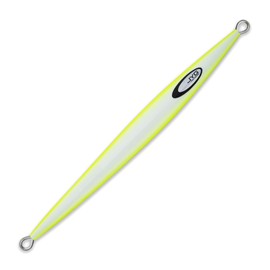 JYG PRO FISHING. Fishing Jig. Saltwater Fishing Lures. Deep sea Fishing jigs. Slow Pitch Jigging. Vertical Fishing Jigs. Tuna and Salmon Fishing Gear. Stryke Collection (Yellow, 140G)