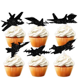 S-Cp-0427ce Cream Fruit Dessert Cupcake Topper Colorful Glitter Happy Birthday Sensory Pop Game Theme Decor Supplies Baby Shower Boys Girls Birthday Party Decorations