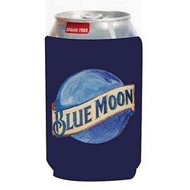 Blue Moon 12oz Beer Can Cooler Holder Kaddy Coolie Huggie