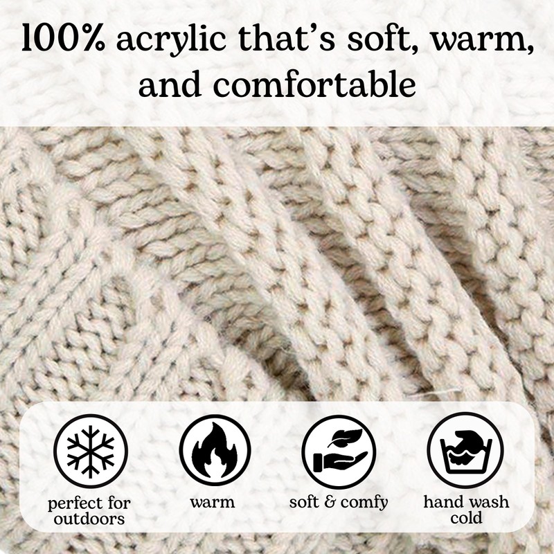 Funky Junque Exclusives - Gorro holgado de gran tamaño para