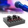 Mini Sound Mixer Board for Live Streaming, Voice Changer Sound