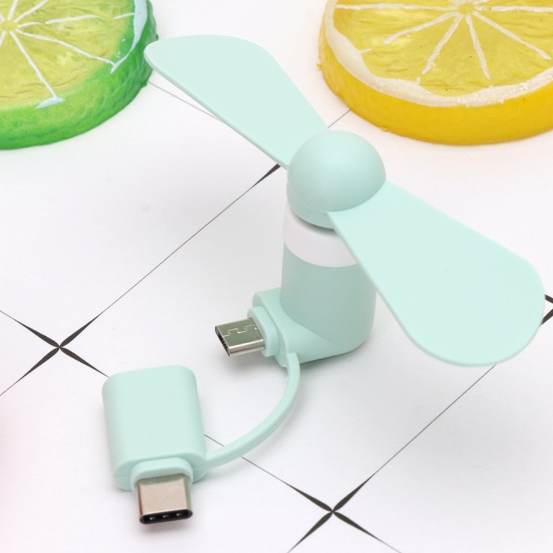 Sichuan Type C Fan,Portable 2 in 1 Cooler Type-C Hanldheld