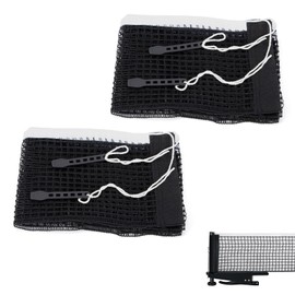 Vekniqo Ping Pong Net Replacement Compatible with Kettler Ping Pong Table-Nylon, Portable and Easy Setup,2 Pack,71"