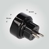 LED Universum Travel Adaptor for UK England Cyprus Hong Kong