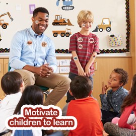 1000pcs Cartransportation Stickers Roll for Kids - Vehicle, Car, Truck & Potty Stickers for Toddlers & Teens