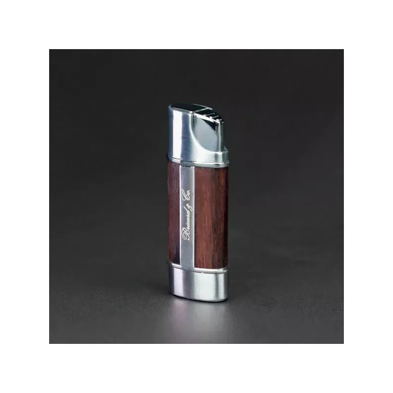 BRIZARD & CO NANO CIGAR LIGHTER BUBINGA WOOD BROWN MSRP