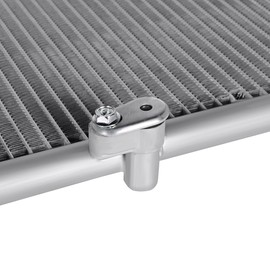 AZHZ 2452 Radiator with 3053 Condenser Aluminum Core Cooling Radiator for Toyota Highlander 2001-2007