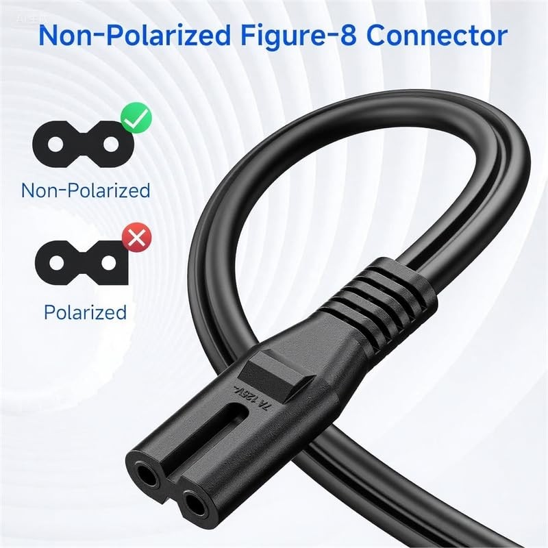 Guy-Tech AC Power Cord Cable Plug Compatible for A1254 A1302