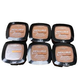 L'Oreal Paris 6PK- L'Oreal Paris INFALLIBLE 24H FRESH WEAR BRONZER 500 Dark, Soft Matte Finish