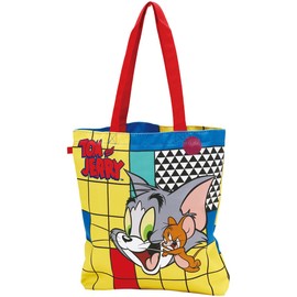 Skater TOON ZCTB1-A Canvas Tote Bag Tom & Jerry