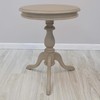 Carolina Chair & Table Gilda Side Table, Weathered Gray