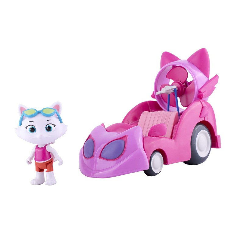 44 Cats Buffycats vehicles with 8 cm character included, 3