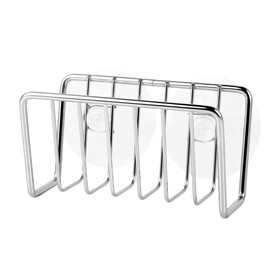 YYPDC Sponge Holder for Kitchen Sink;Suction Cup Sponge Rack Kitchen Sink;Quick Drying Open Wire Basket Design with Strong Suction Cups;Soap Holder for Shower Wall No Drilling（Silver）