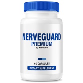 NutraVibe NerveGuard Premium, Original Nerve Guard Premium Formula with a Natural Ingredients for Healthy Nerves, Comfort & Function | Easy-to-Swallow Pills for Daily Support (60 Capsules)
