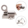 Latch Lock, Zinc Alloy Spring Bounce Lock Security Pull Ring