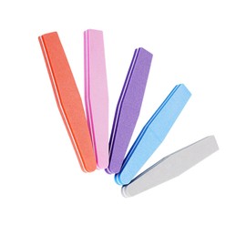 Ipetboom Professional Nail Shining Sponge 5pcs Nail Buffer File Block for Home Use Random Color