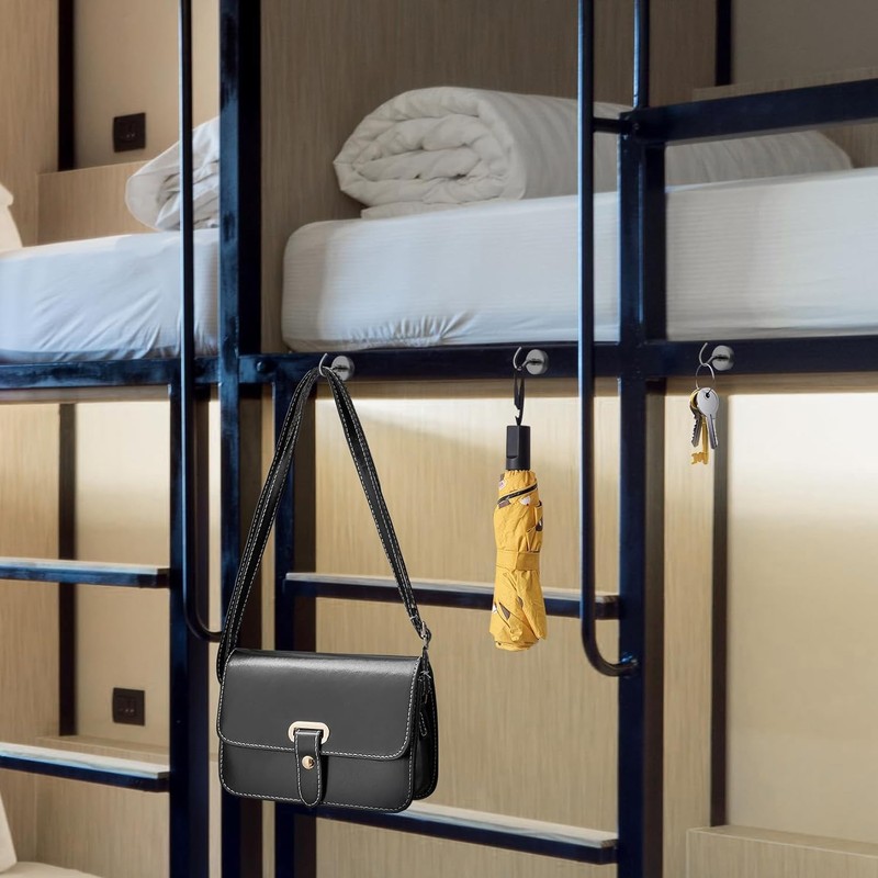 Grtard Black Magnetic Hooks, Strong Magnetic Hooks for Hanging, Magnets