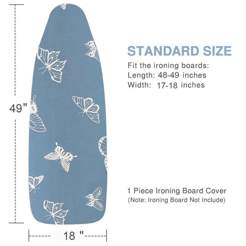 VividPaw Ironing Board Cover and Pad 18x49, Extra Wide, Thick