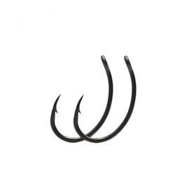 Curve Shank Micro Barbed Carp Fishing Hooks, Teflon Coated, Pack of 20, Carp Terminal Tackle (Size 8)