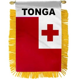 Tonga Mini Banner - International Country Pride Car Display