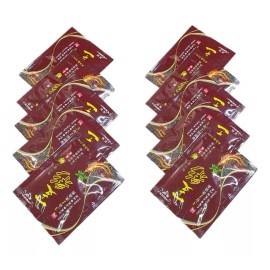 Cosmetitodo Paquete 10 Piezas Shampoo Tinte Instantaneo 15min Cubre Cana