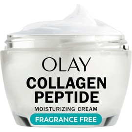 Olay Regenerist Collagen Peptide 24 Face Moisturizer, Fragrance-Free, 1.7 Oz + Whip Face Moisturizer Travel/Trial Size Bundle