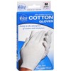 Cara 100% Dermatological Cotton Gloves Medium 1 Pair (Pack of