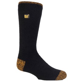 Ladies 1 Pair Heat Holders Workforce 2.3 TOG Reinforced Heel and Toe Work Wear Socks Black 4-8